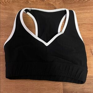 🖤FIVE🖤 black and white dance top
